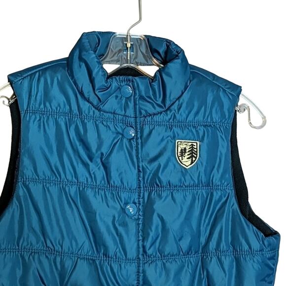 American Eagle Puffer Vest Teal - Picture 2 of 7